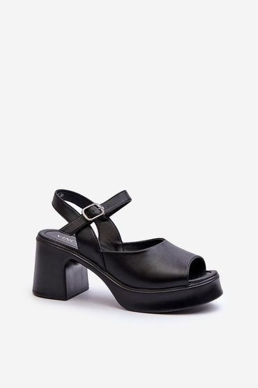 Heel sandals model 196959