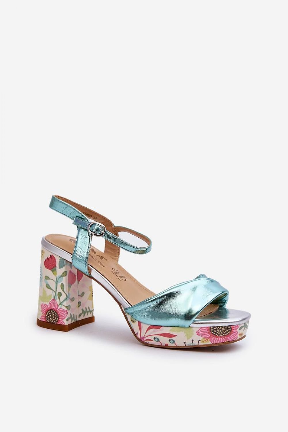 Heel sandals model 196970