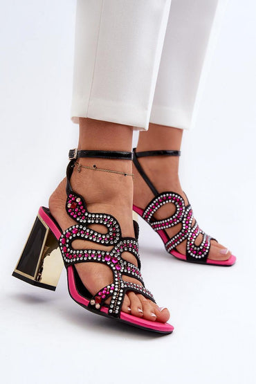 Heel sandals model 196972