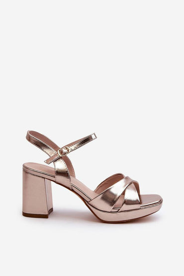 Heel sandals model 197082