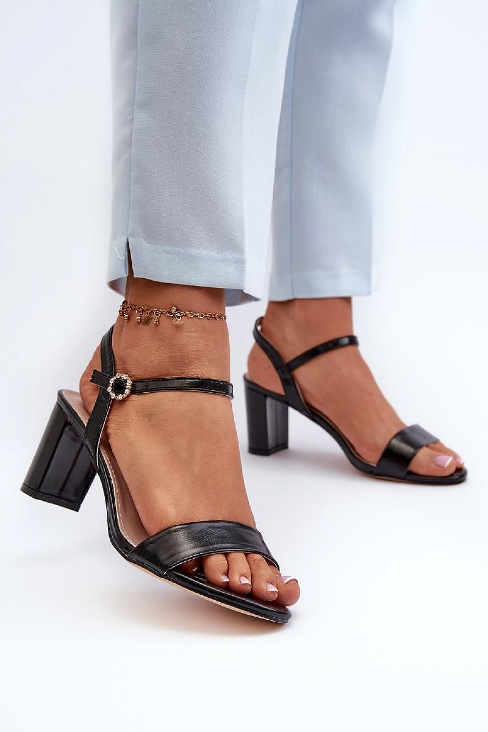Heel sandals model 197084