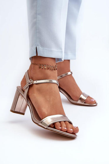 Heel sandals model 197085