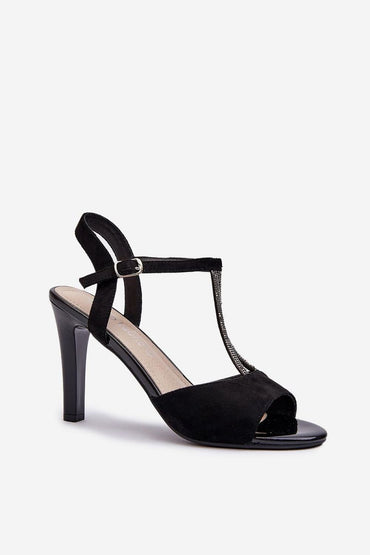 Heel sandals model 197092