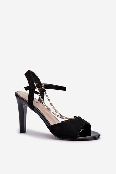 Heel sandals model 197093