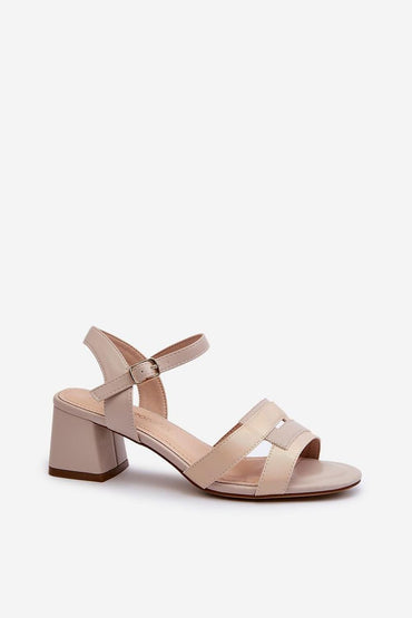 Heel sandals model 197096