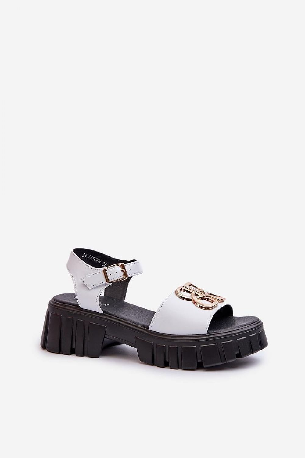 Heel sandals model 197108