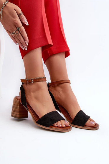 Heel sandals model 197169
