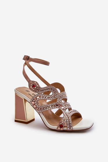 Heel sandals model 197173