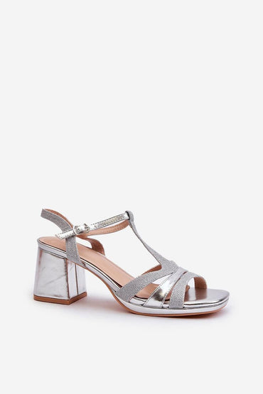 Heel sandals model 197571