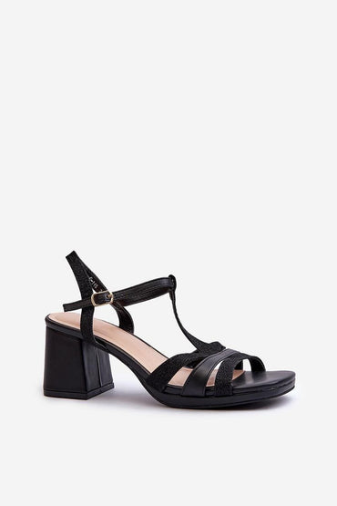 Heel sandals model 197573
