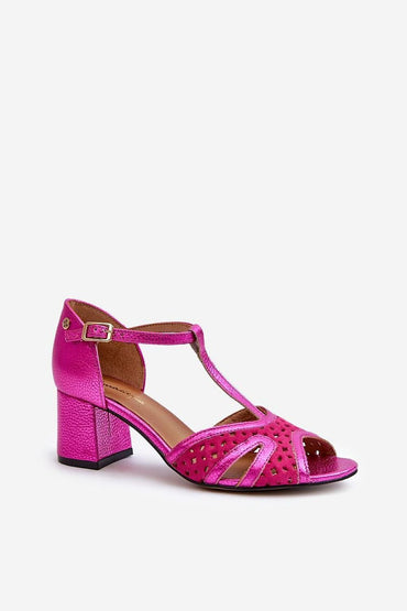 Heel sandals model 197700