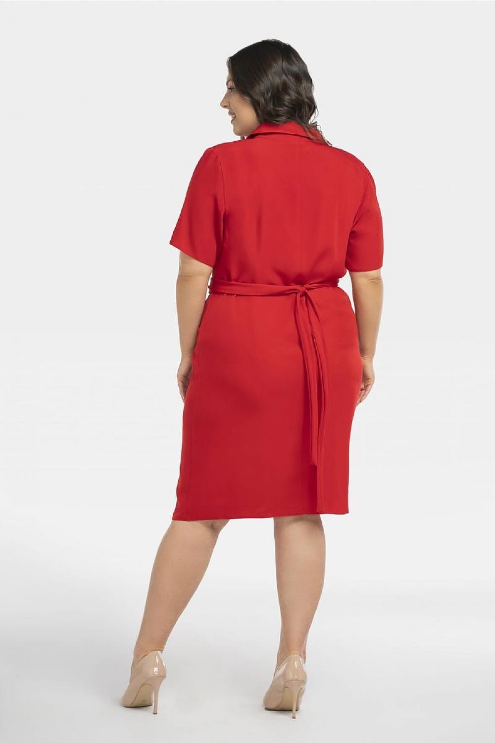 Plus size dress model 197776