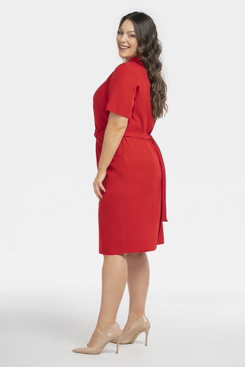 Plus size dress model 197776