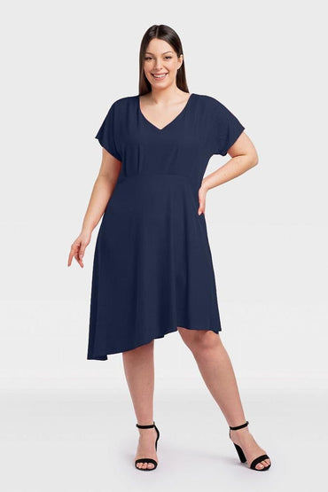 Plus size dress model 198151