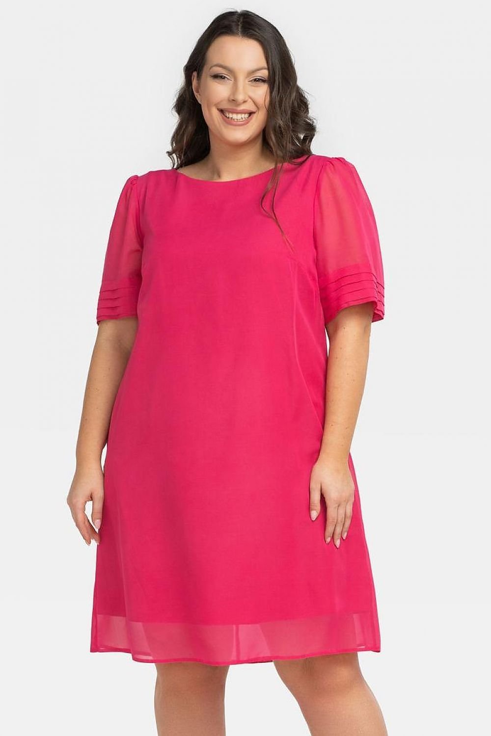 Plus size dress model 198153