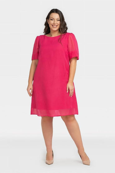 Plus size dress model 198153