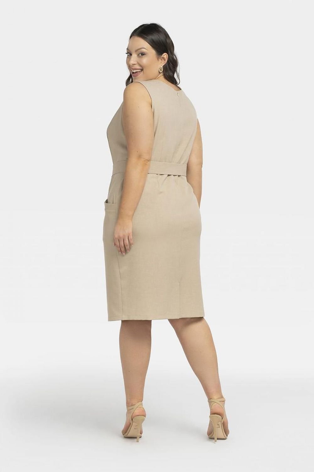 Plus size dress model 198157