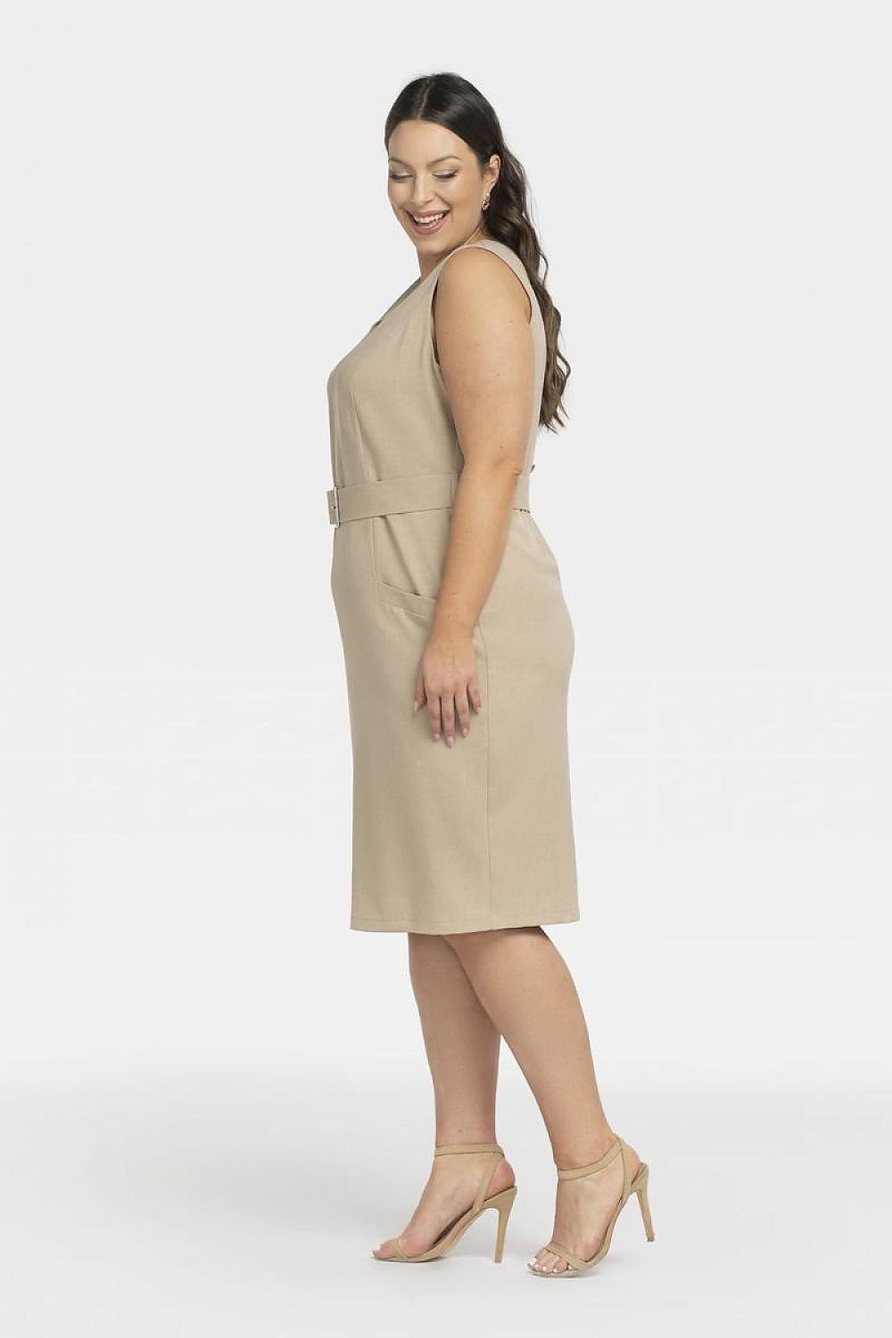 Plus size dress model 198157