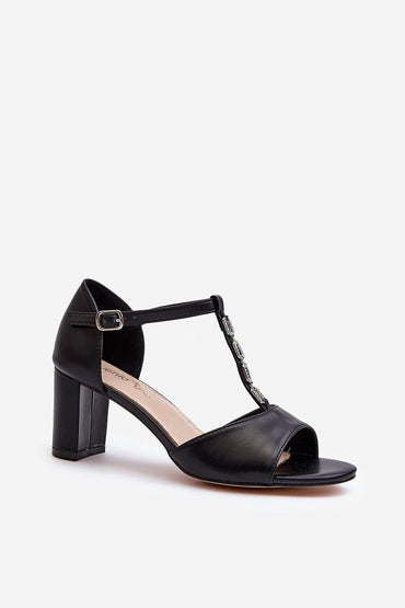Heel sandals model 198199