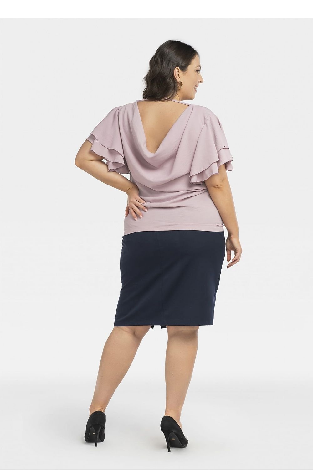 Plus size blouse model 198325