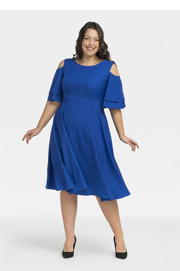 Plus size dress model 198328