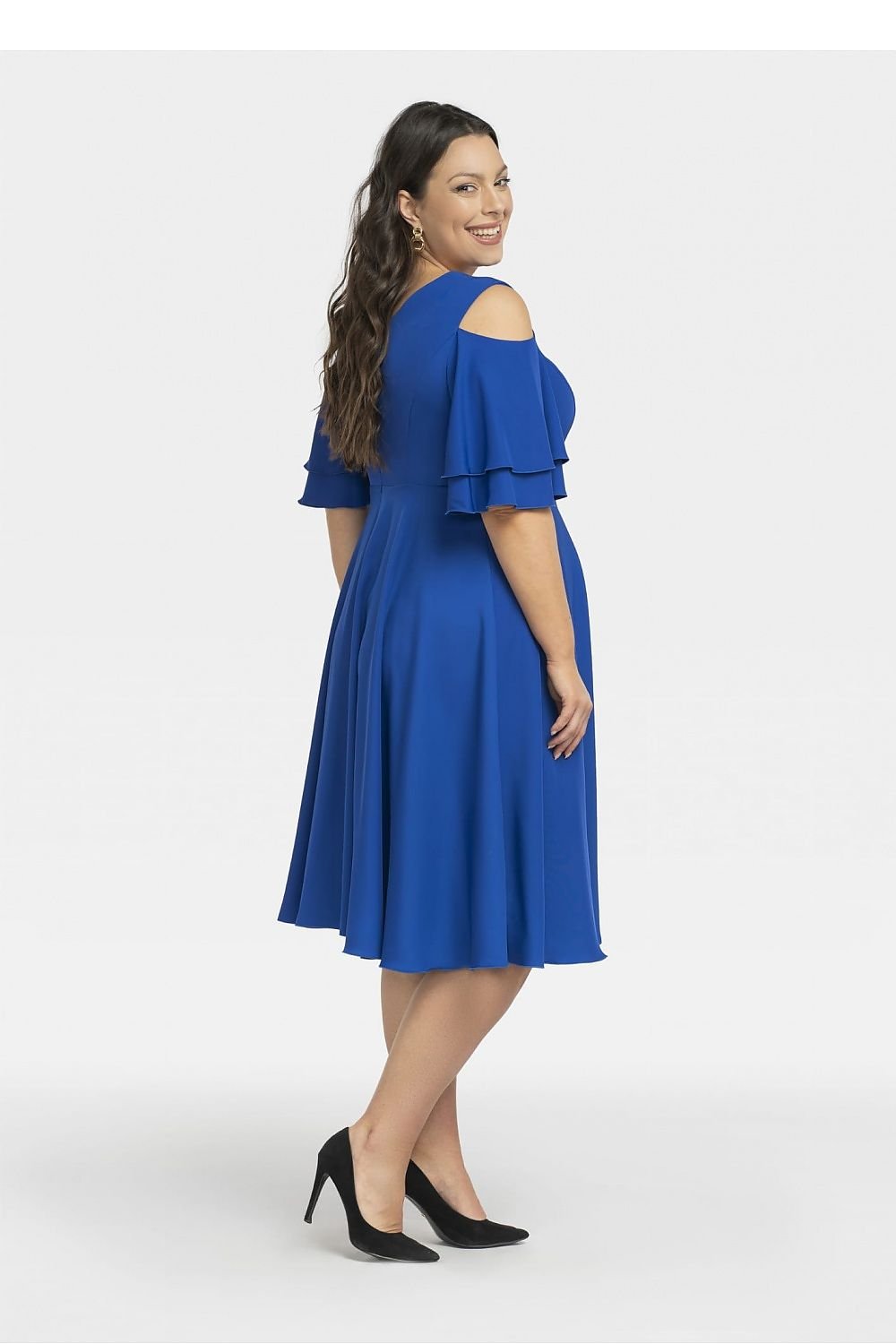Plus size dress model 198328