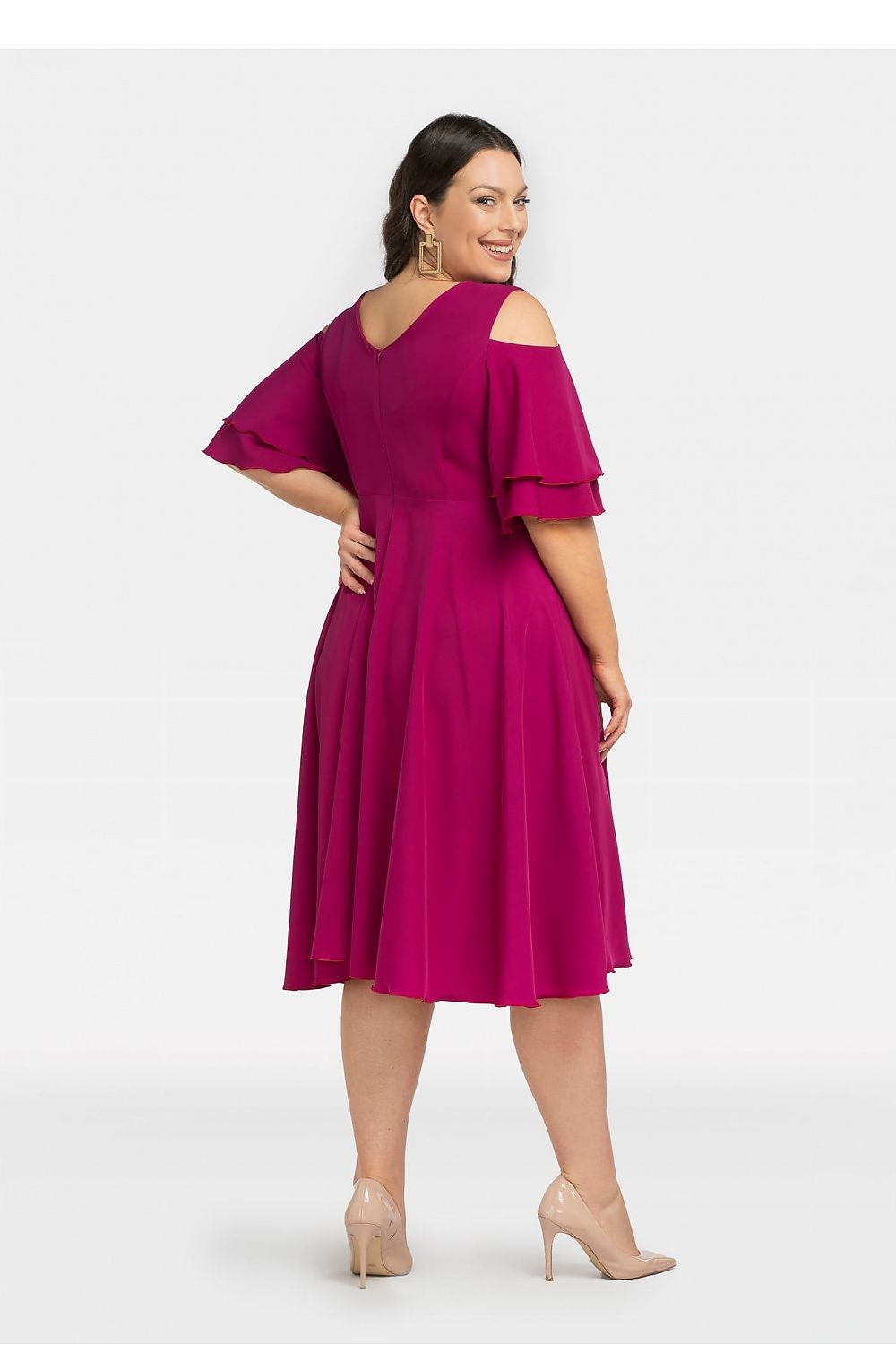 Plus size dress model 198330