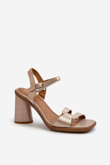 Heel sandals model 198397