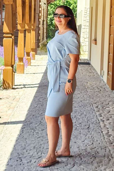 Plus size dress model 198766