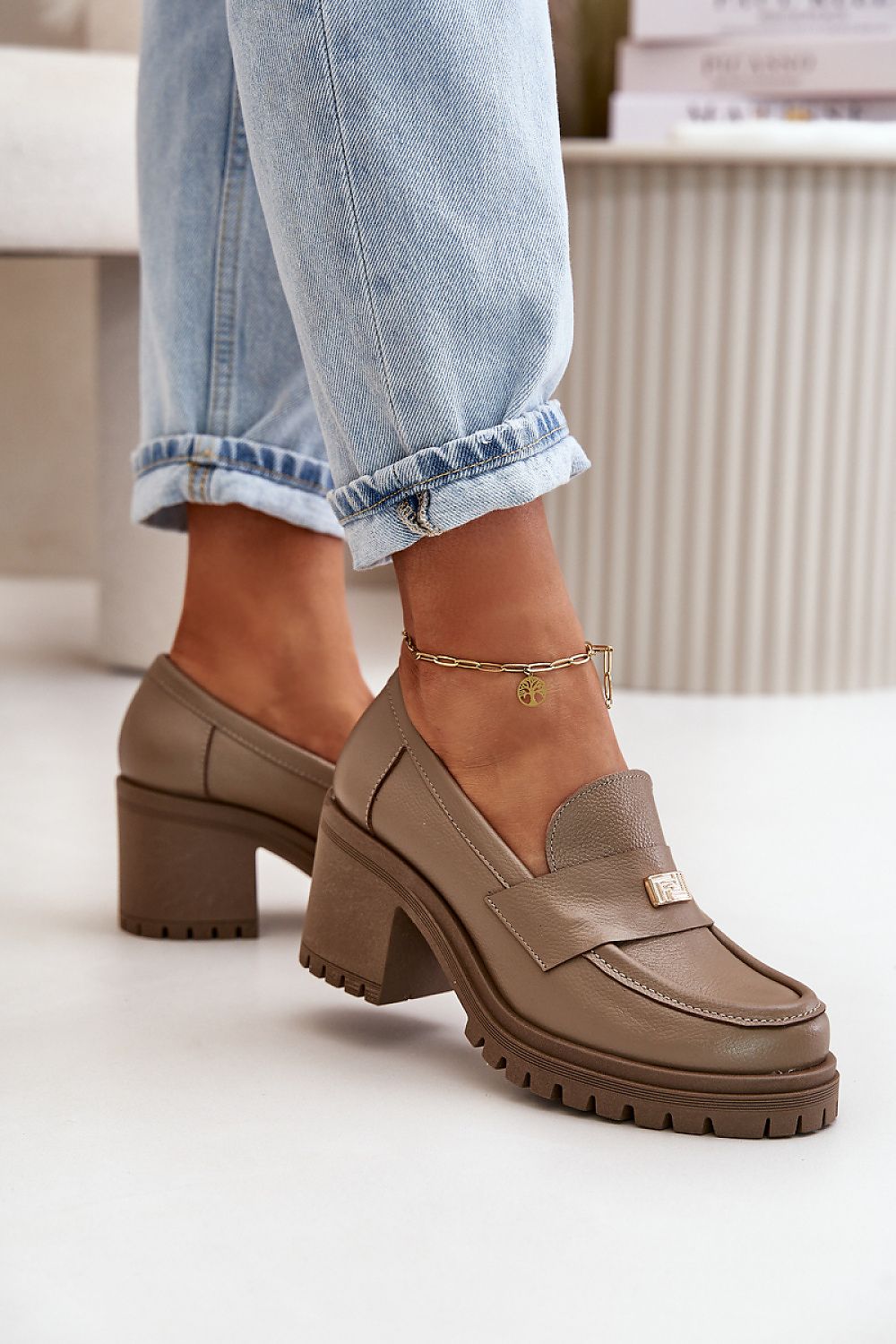 Heeled low shoes Step in style - comprar online na Lojahub