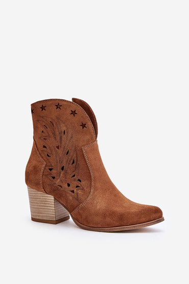 Heel boots model 201230