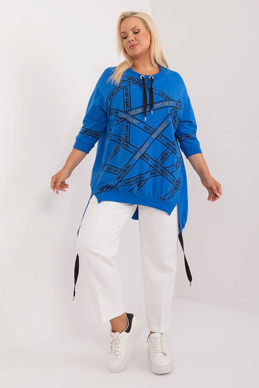 Plus size blouse model 201840