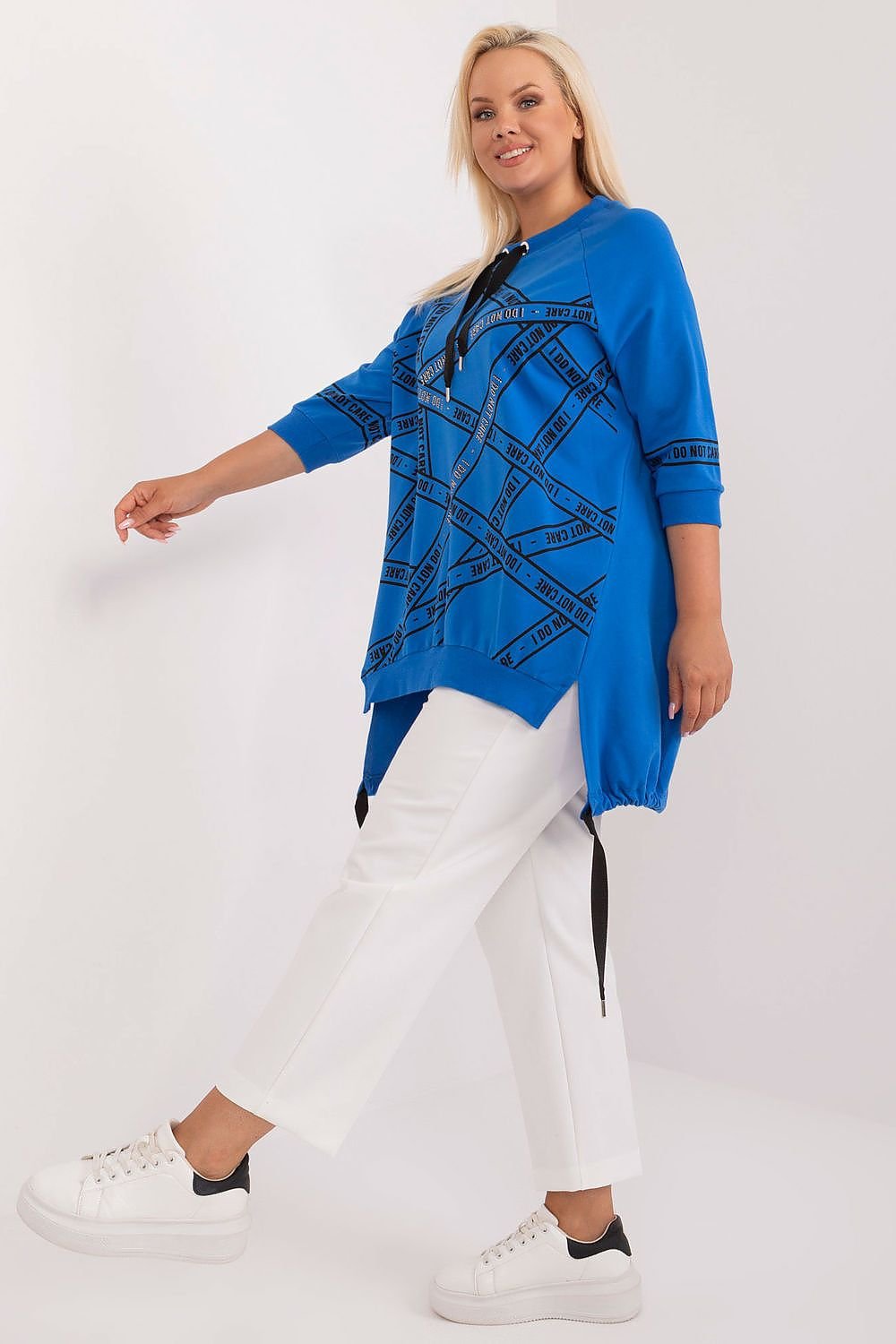 Plus size blouse model 201840