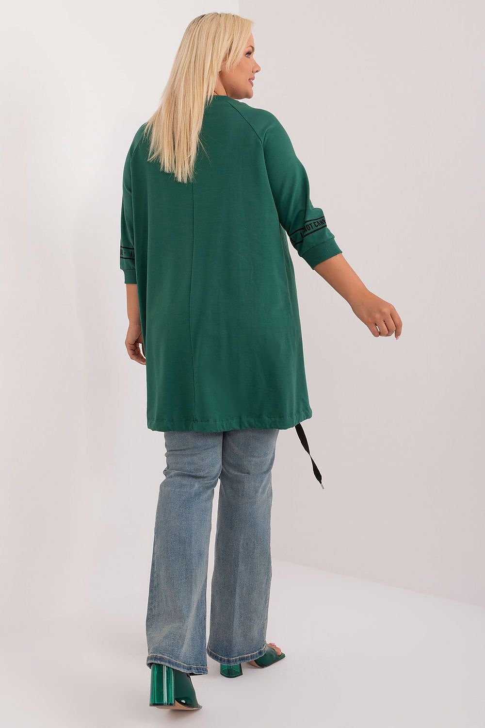 Plus size blouse model 201841