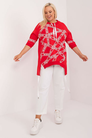 Plus size blouse model 201844