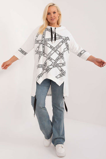 Plus size blouse model 201846