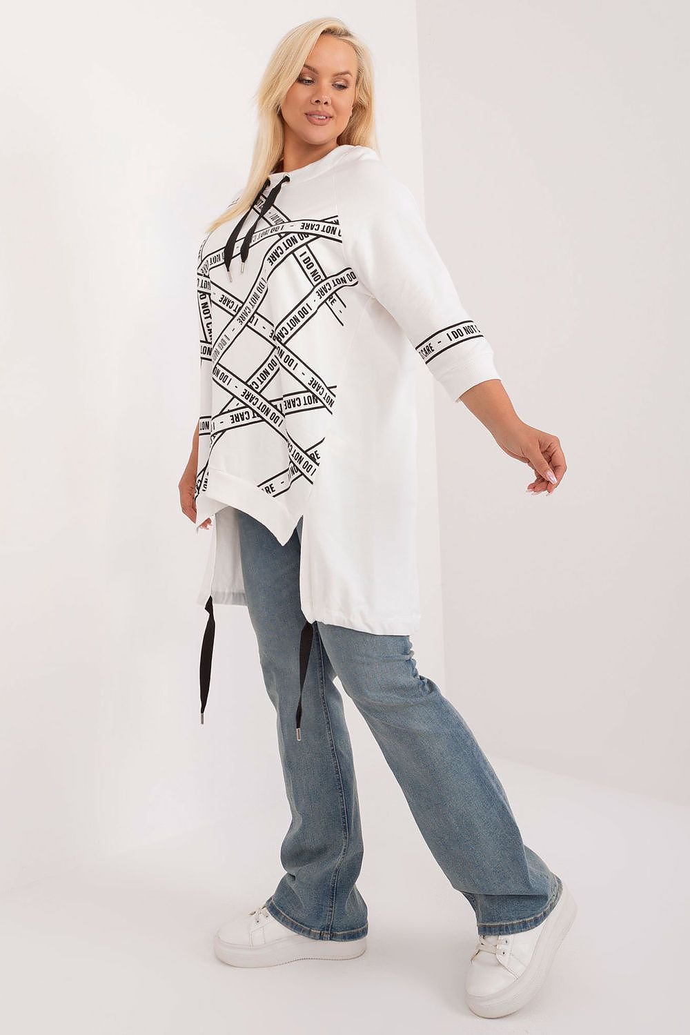 Plus size blouse model 201846