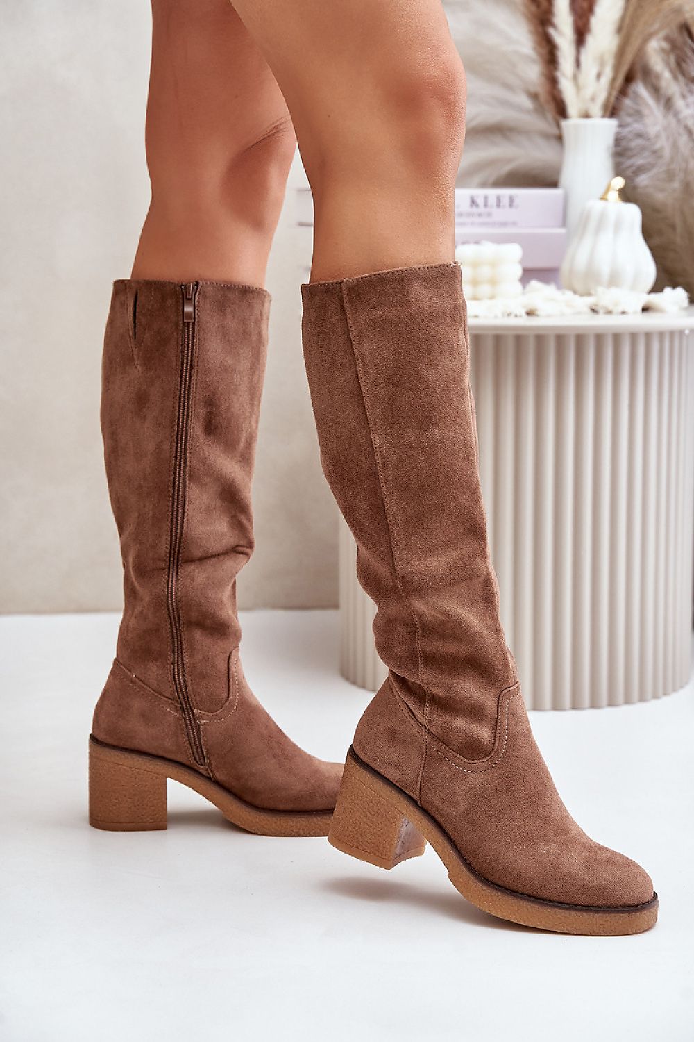 Heel boots model 202104
