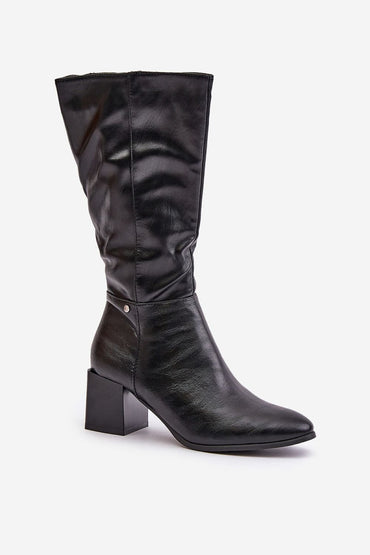Heel boots model 202107