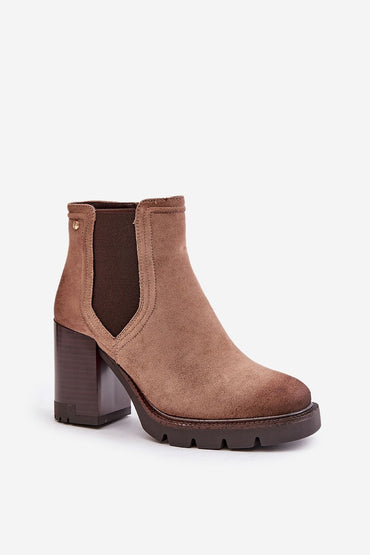 Heel boots model 202170
