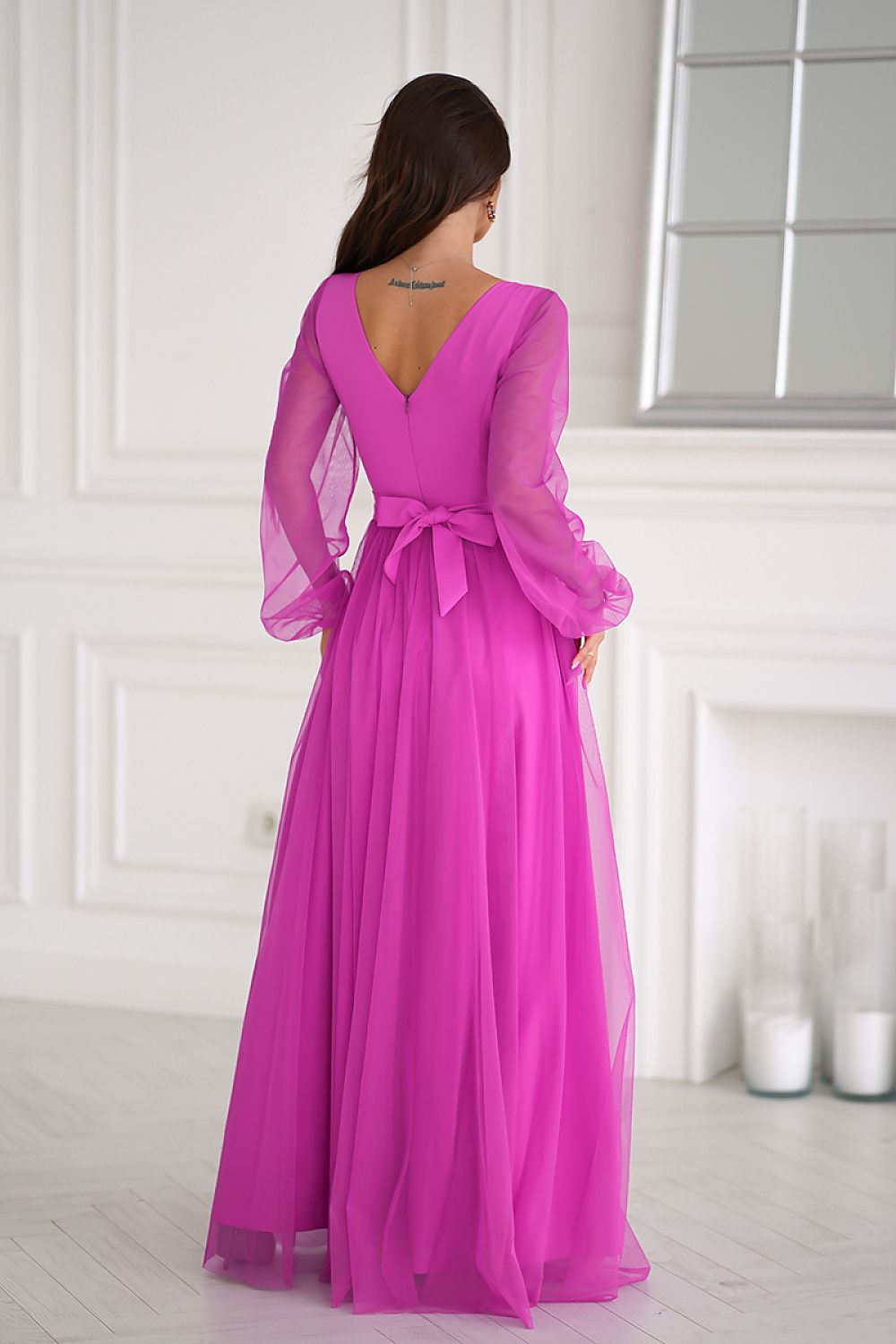 Long dress model 202459