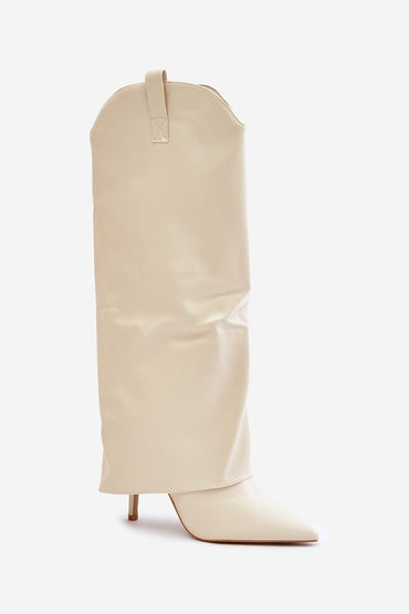 Heel boots model 202611