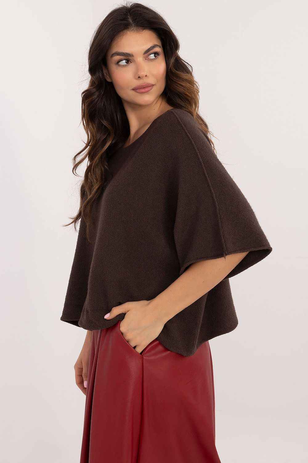 Short sleeve sweater model 202700