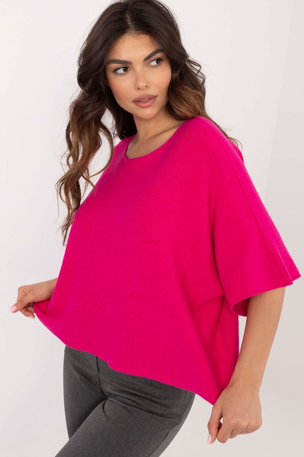Short sleeve sweater model 202701