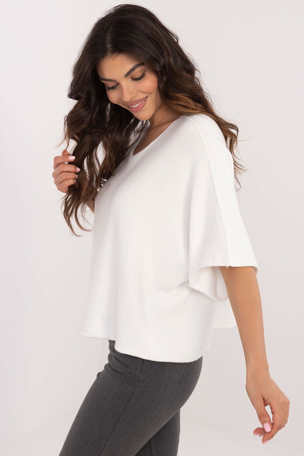 Short sleeve sweater model 202706