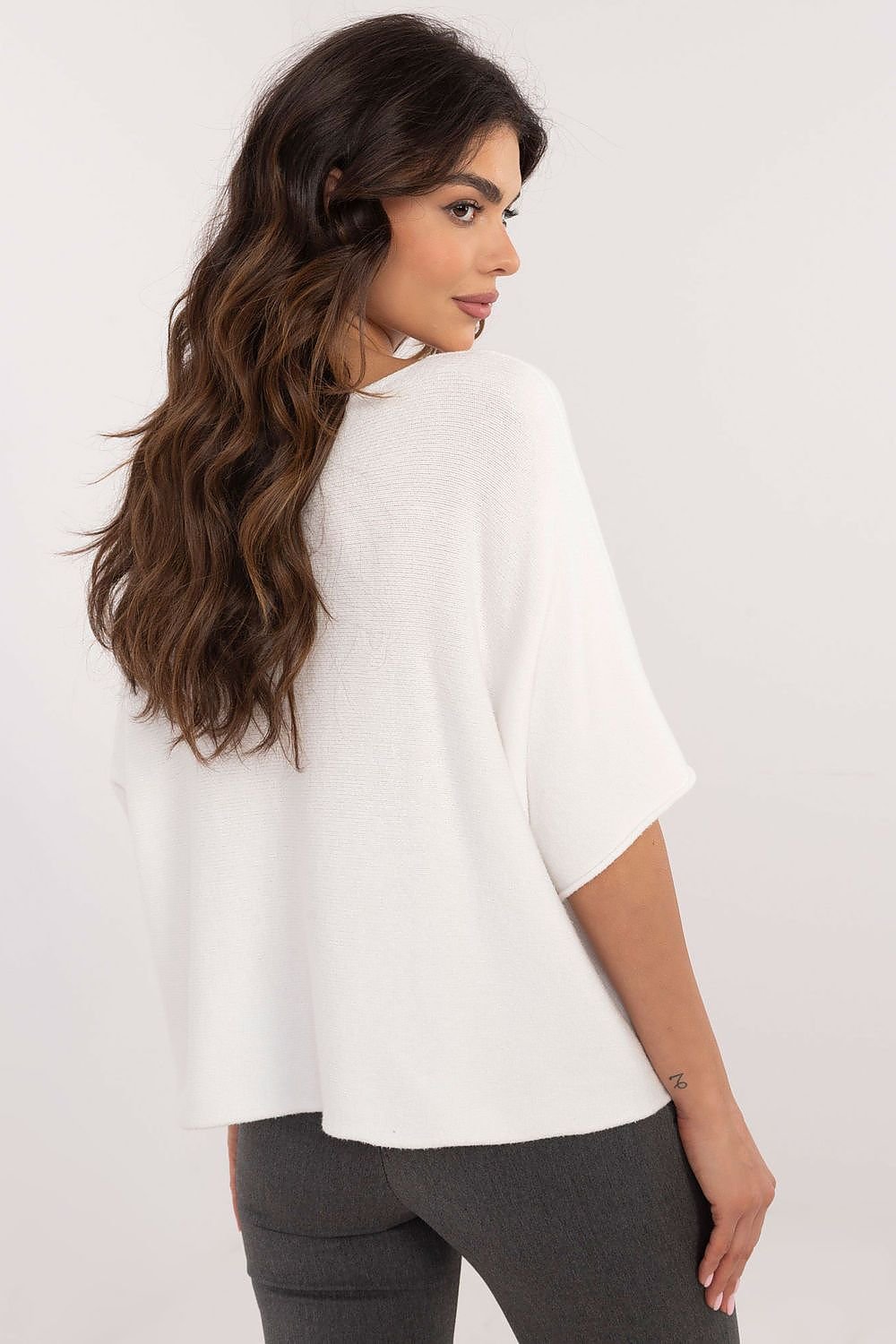 Short sleeve sweater model 202706