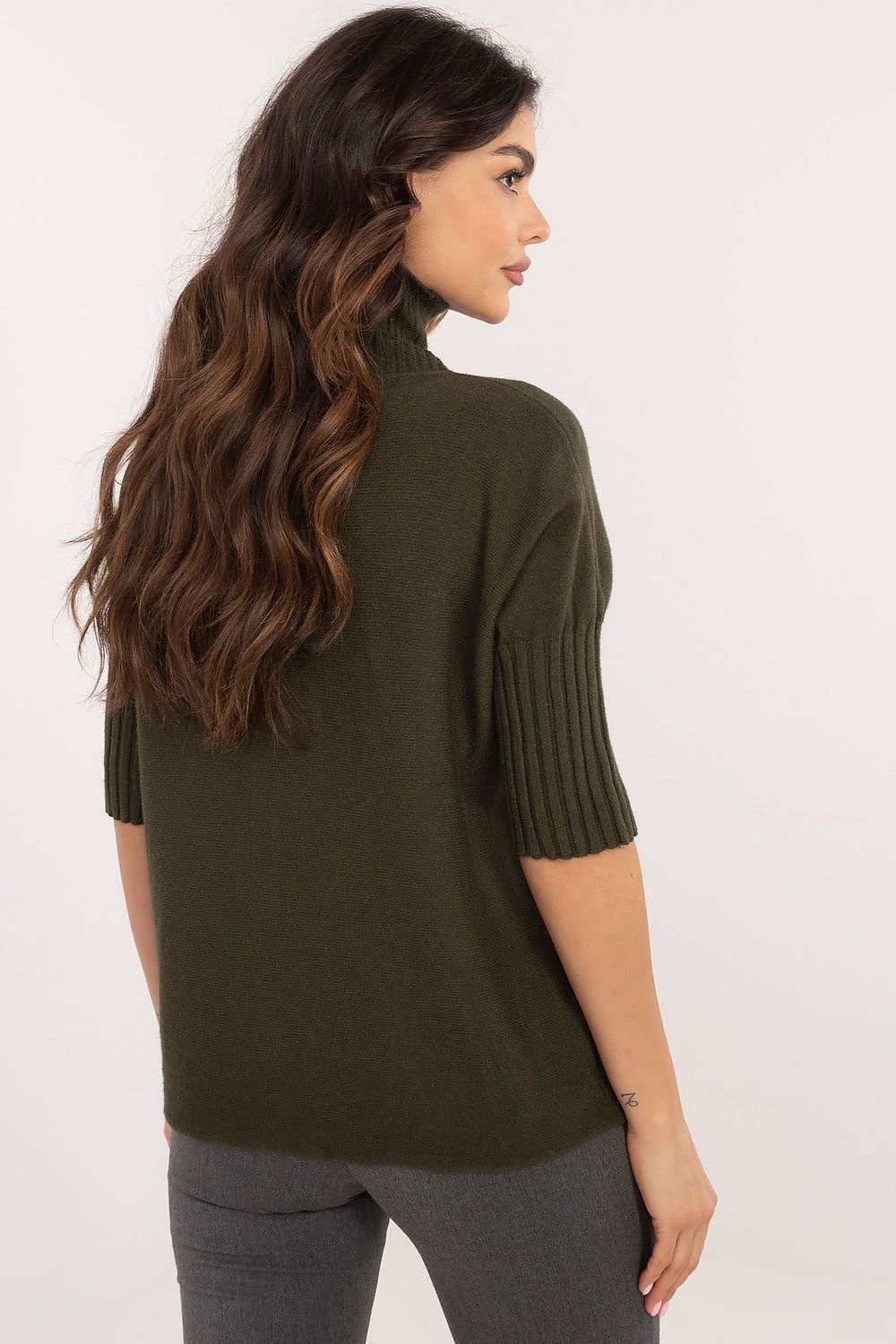 Short sleeve sweater model 202714