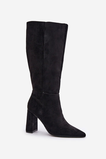 Heel boots model 202725