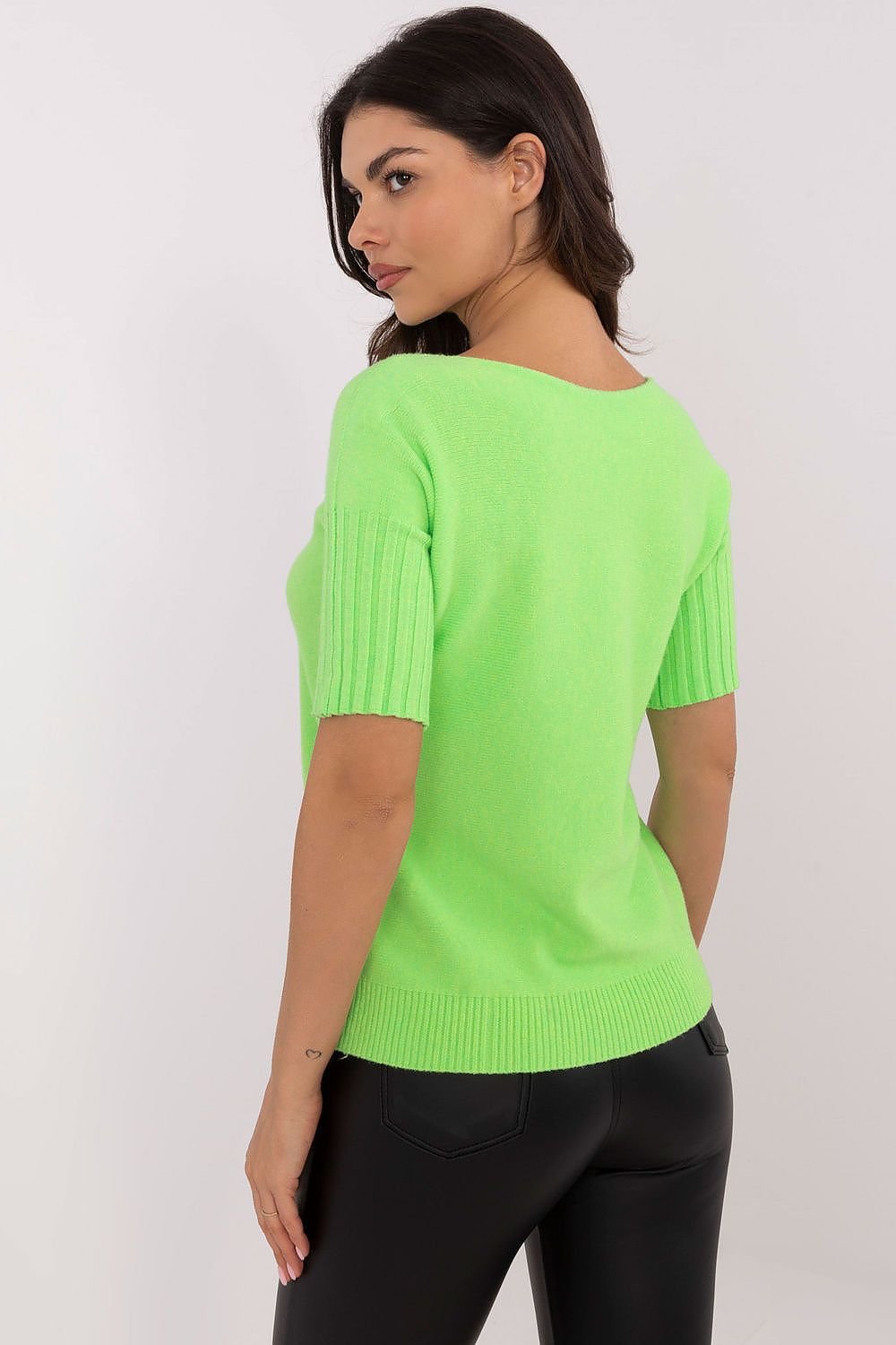 Short sleeve sweater model 203803