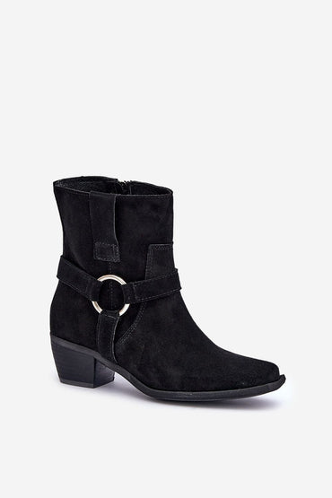 Heel boots model 203872